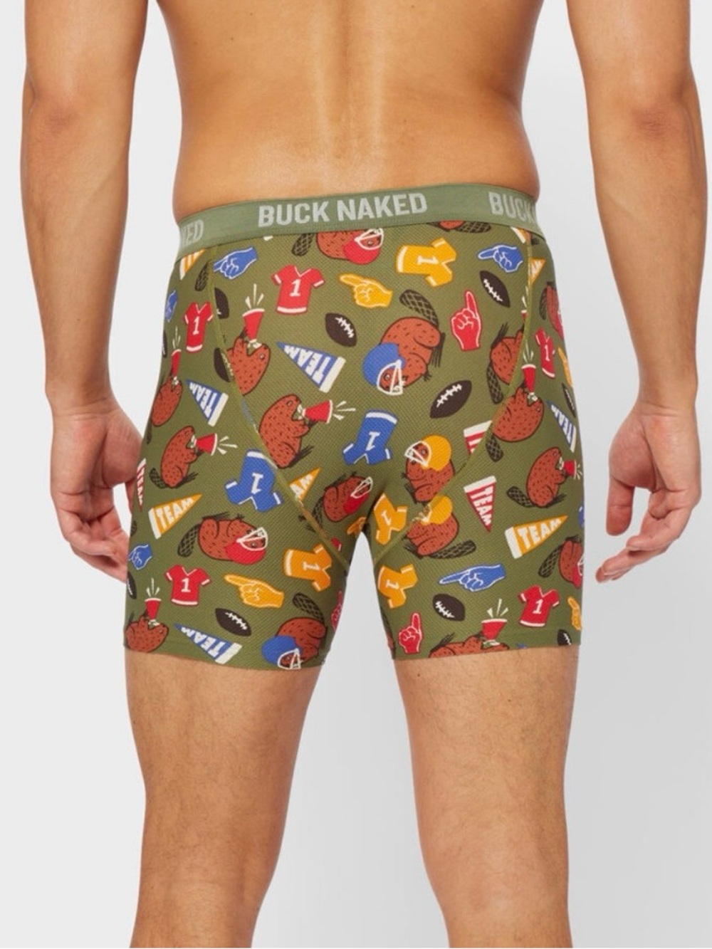 Duluth Trading Co. Buck Naked Boxer Briefs Patterned XLG NWT IN PACKAGE - Picture 6 of 6